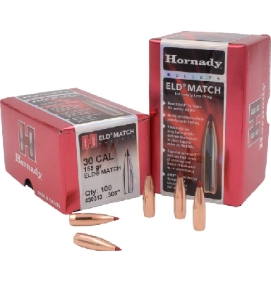 Vra Proj Hornady 30 Cal 155gn Eld-m 100pk